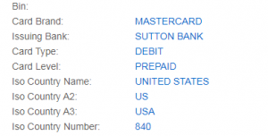 美国萨顿银行卡头539186虚拟信用卡介绍