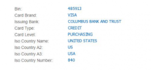 美国可无限开卡卡头485913虚拟信用卡介绍