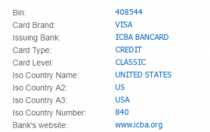美国萨顿银行卡头408544虚拟信用卡介绍