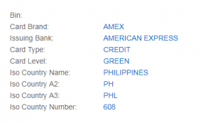 菲律宾卡头549627，375190虚拟卡的介绍