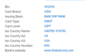 美国可自定义账单地址卡头402643的虚拟信用卡介绍